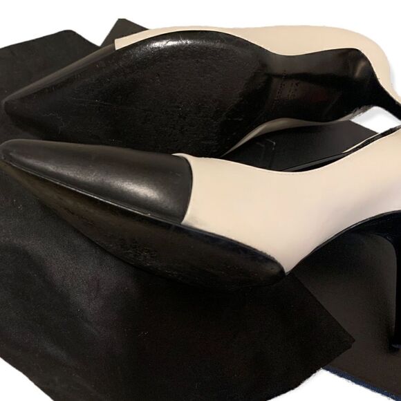 YSL Porcellana/Nero Pumps |Size: EU39.5| - Picture 11 of 12